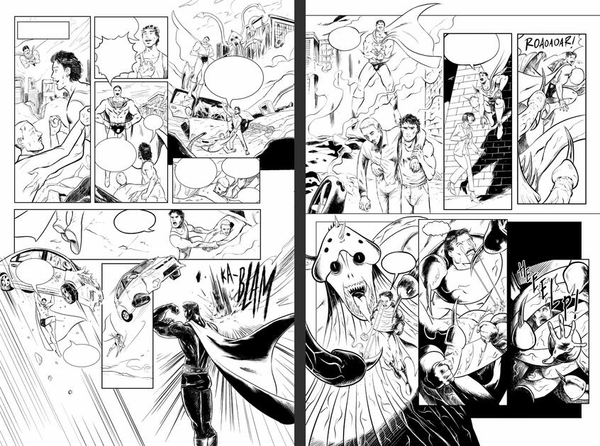 2022 - Straight-Man | Written by Seth Tamarkin (Superhero-comedy/satire)