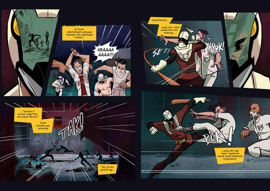 2018-2019 - Pendekar Elang Bondol | Co-created & Written with Tanfidz T (Tokusatsu-Martial arts)