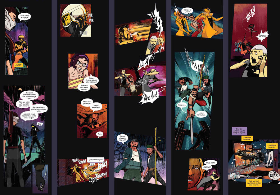 Pendekar Elang Bondol - Webtoon format version